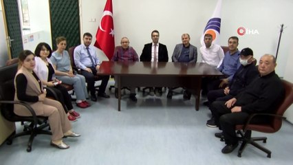 Özbek hastaya Malatya’da ilik nakli yapıldı