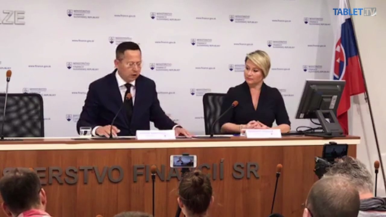 ZÁZNAM: TK Ladislava Kamenického po jeho vymenovaní do funkcie ministra financií SR