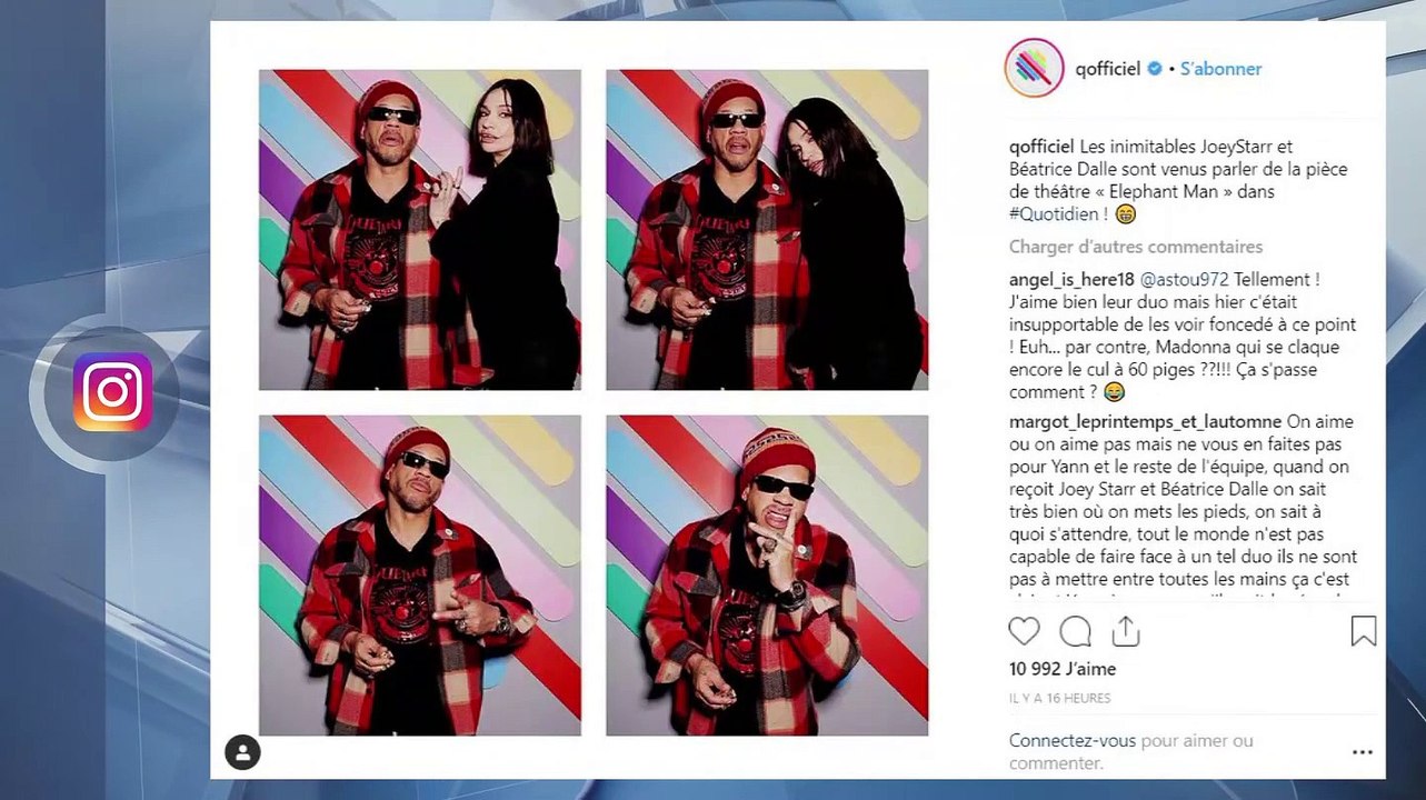 Béatrice Dalle : ses confidences touchantes sur sa relation avec JoeyStarr