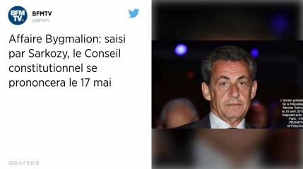 Affaire Bygmalion. Saisi par Nicolas Sarkozy, le Conseil constitutionnel se prononcera le 17 mai