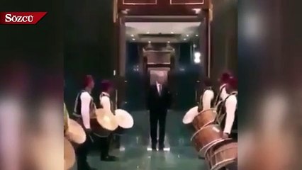 Erdoğan Ramazan davulcularını dinledi
