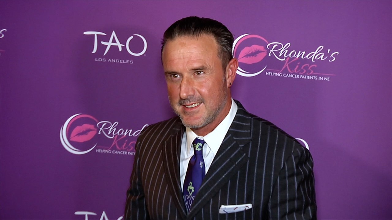 David Arquette 'Rhonda's Kiss Good Fortune Gala' Purple Carpet