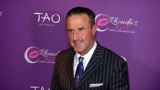 David Arquette 'Rhonda's Kiss Good Fortune Gala' Purple Carpet