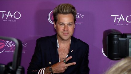 Ryan Cabrera 'Rhonda's Kiss Good Fortune Gala' Purple Carpet