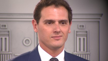 Rivera comparece en el Palacio de La Moncloa