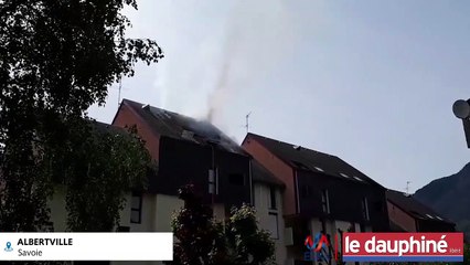 SAVOIE : Incendie à Albertville