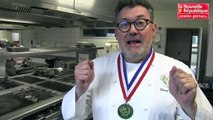 VIDEO. Poitiers : la recette du jour présentée par le chef Thierry Pfohl, asperges accompagnées d'une sauce mousseline