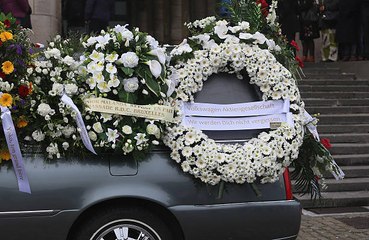 Le langage des fleurs de deuil