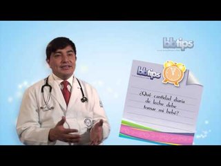¿Qué cantidad, diaria de leche debe tomar mi bebé?