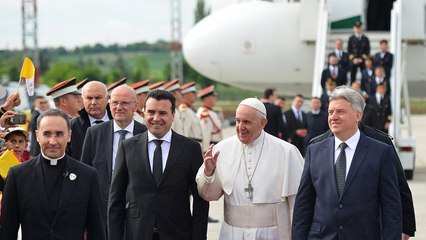 Papa incentiva Macedónia do Norte a aderir à União Europeia