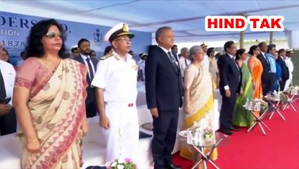 Indian Navy’s fourth stealth Scorpene class Submarine Vela of Project 75 has been launched at Mazagon Dock Limited Mumbai