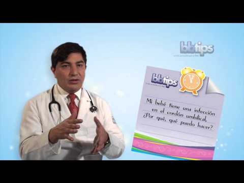 Mi bebé tiene una infección en el cordón umbilical, ¿Por qué, qué puedo hacer?