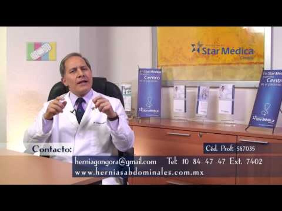 ¿Cómo se trata una hernia postincisional?