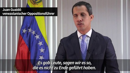 Guaidó: Aufstand gegen Maduro nicht "zu Ende geführt"