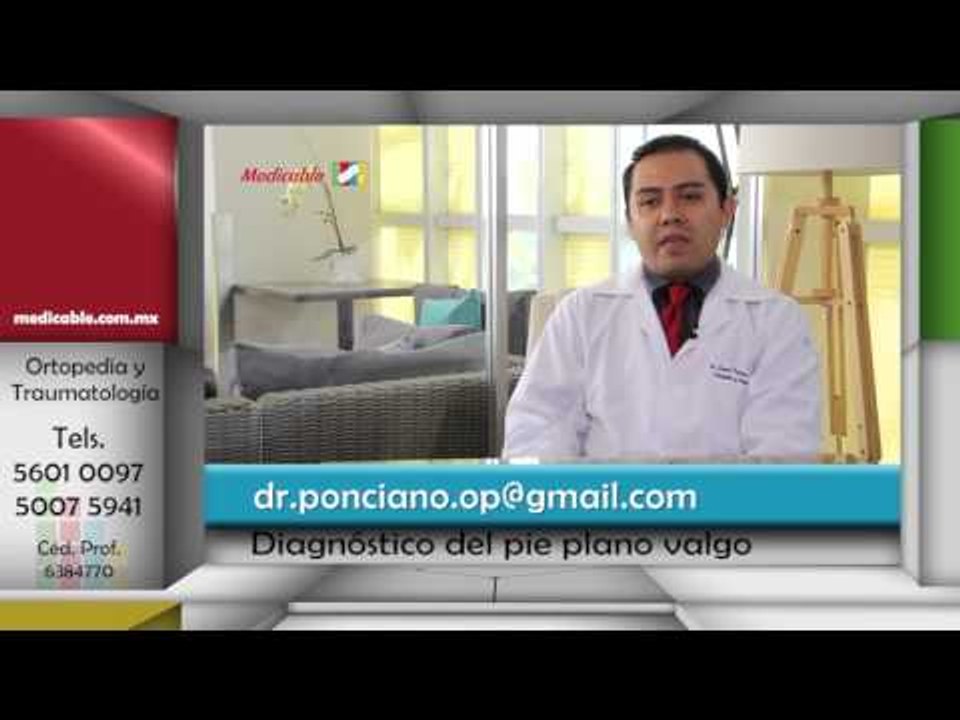 ¿Cómo se diagnostica el pie plano valgo?