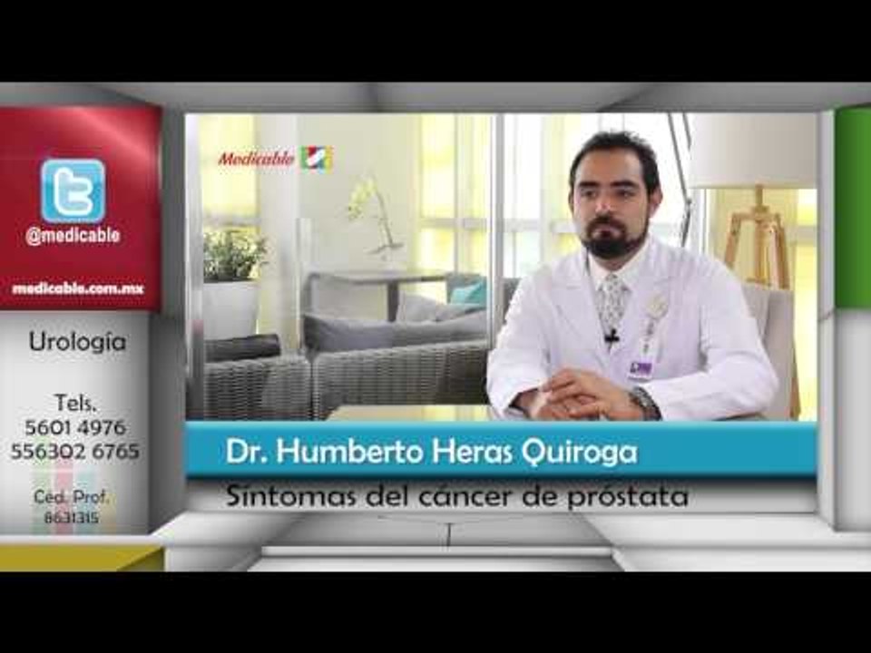 ¿Cuáles son los síntomas cuando se presenta el cáncer de próstata?
