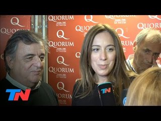 ¿Puede Cristina Kirchner adherir al consenso al que convoca el Gobierno? Vidal: "Ojalá"