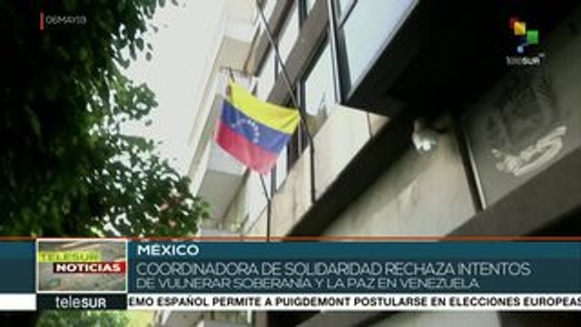 Organizaciones mexicanas rechazan bloqueo de EEUU contra Venezuela