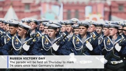 Russia's military rehearses ahead of Victory Day