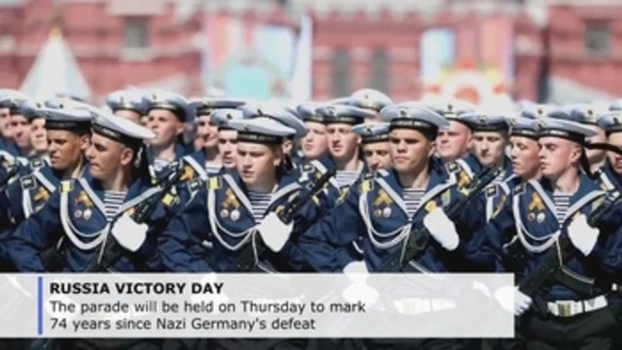 Russia's military rehearses ahead of Victory Day