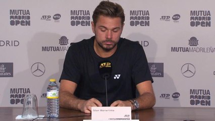 Madrid - Wawrinka : "Je veux plus et ça va arriver !"