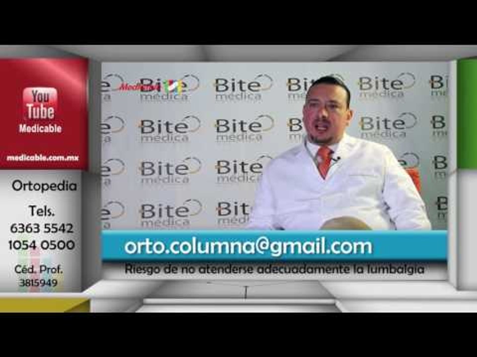 De no atender adecuadamente la lumbalgia, ¿cuál es el mayor riesgo?