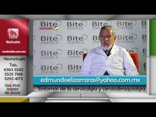 ¿Cuáles son los síntomas de la cervicalgia y cervicobraquialgia?