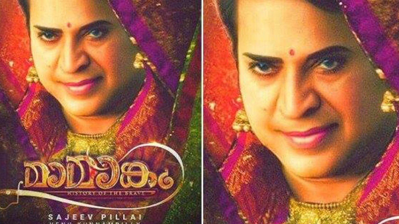 18 ഏക്കറോളം  വലിയ സെറ്റിൽ മാമാങ്കം