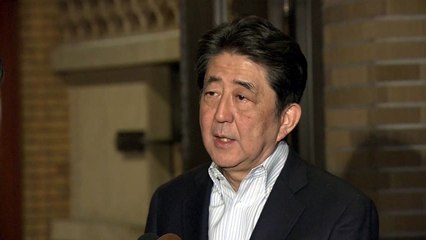 트럼프와 '찰떡 공조' 과시 아베...노림수는? / YTN