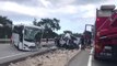 Midibüs ile Minibüs Çarpıştı : 1 Ölü 14 Yaralı