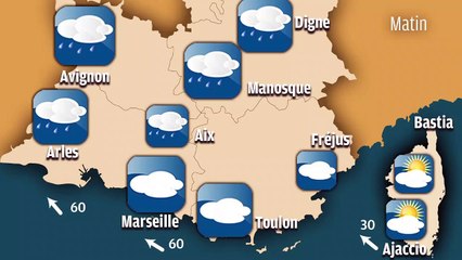 Météo en Provence du 8 mai : nuageux et maussade