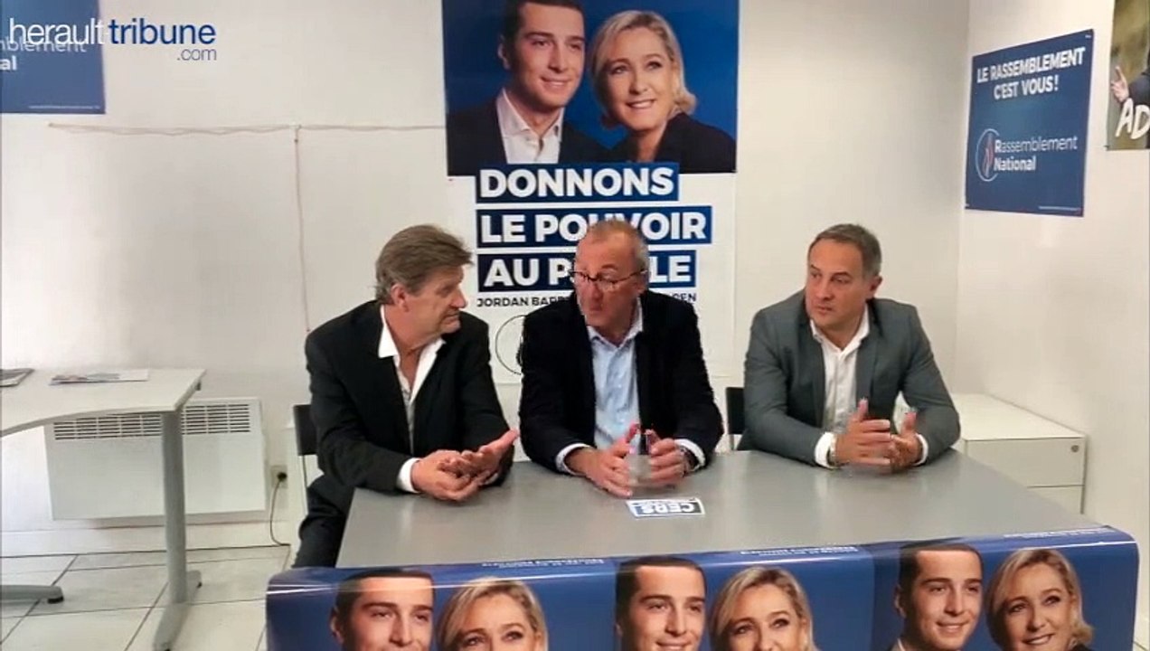 Gérard Prato passe la main à Jean-Louis Cousin à la tête de la fédération RN de l'Herault