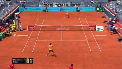 Madrid - Djokovic premier qualifié pour les 8es