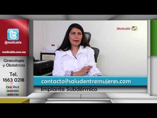¿Es sencilla la colocación del implante subdérmico?