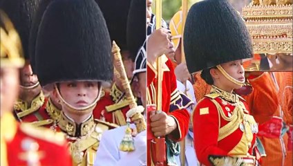สมเด็จพระนางเจ้าฯ พระบรมราชินี และ สมเด็จพระเจ้าลูกเธอ เจ้าฟ้าพัชรกิติยาภาฯ ทรงเสด็จร่วมริ้วขบวนพระบรมราชอิสริยยศ ในการเสด็จฯเลียบพระนคร