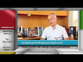 ¿Cuál es la valoración de riesgo perioperatorio?