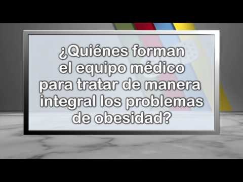 ¿Quiénes forman el equipo médico para tratar de manera integral los problemas de obesidad?