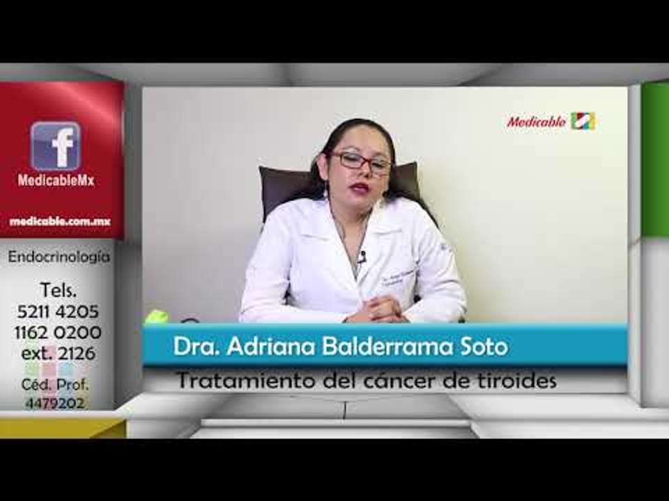 ¿Cómo se trata el cáncer de tiroides?