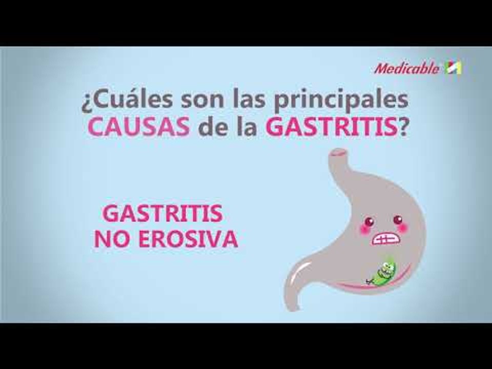 ¿CUÁLES SON LAS CAUSAS DE LA GASTRITIS?