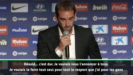 Atl. Madrid - L'adieu aux larmes de Godin !