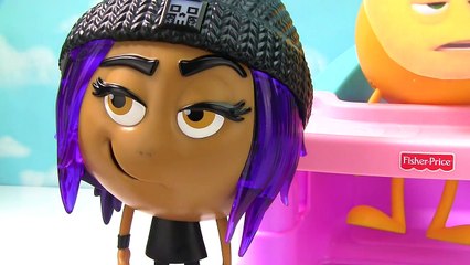 Emoji Movie Gene Eats McDonald's Happy Meal Food Tries to Stay Meh