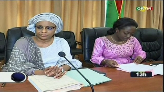 ORTM/Primature - Premier conseil du gouvernement du Docteur Boubou Cissé