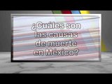 ¿Cuáles son las causas de muerte en México?