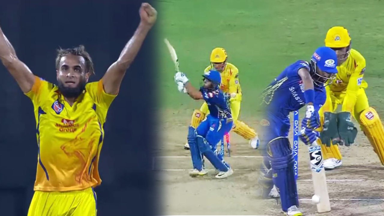 IPL2019: Imran Tahir dismissed Ishan Kishan & Krunal Pandya in successive deliveries| वनइंडिया हिंदी