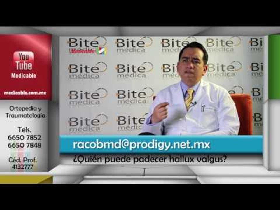 ¿Quién puede padecer el hallux valgus (juanete)?