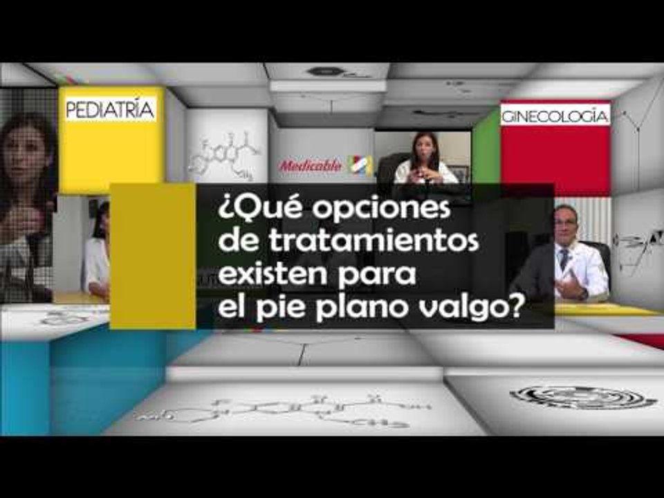 ¿Qué opciones de tratamientos existen para el pie plano valgo?