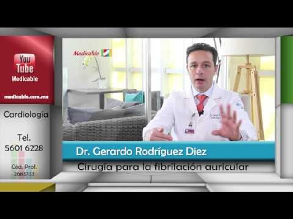 ¿Cuándo es necesaria una cirugía para el tratamiento de fibrilación auricular?