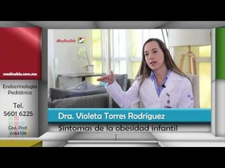 ¿Cuáles son los síntomas de la obesidad infantil?