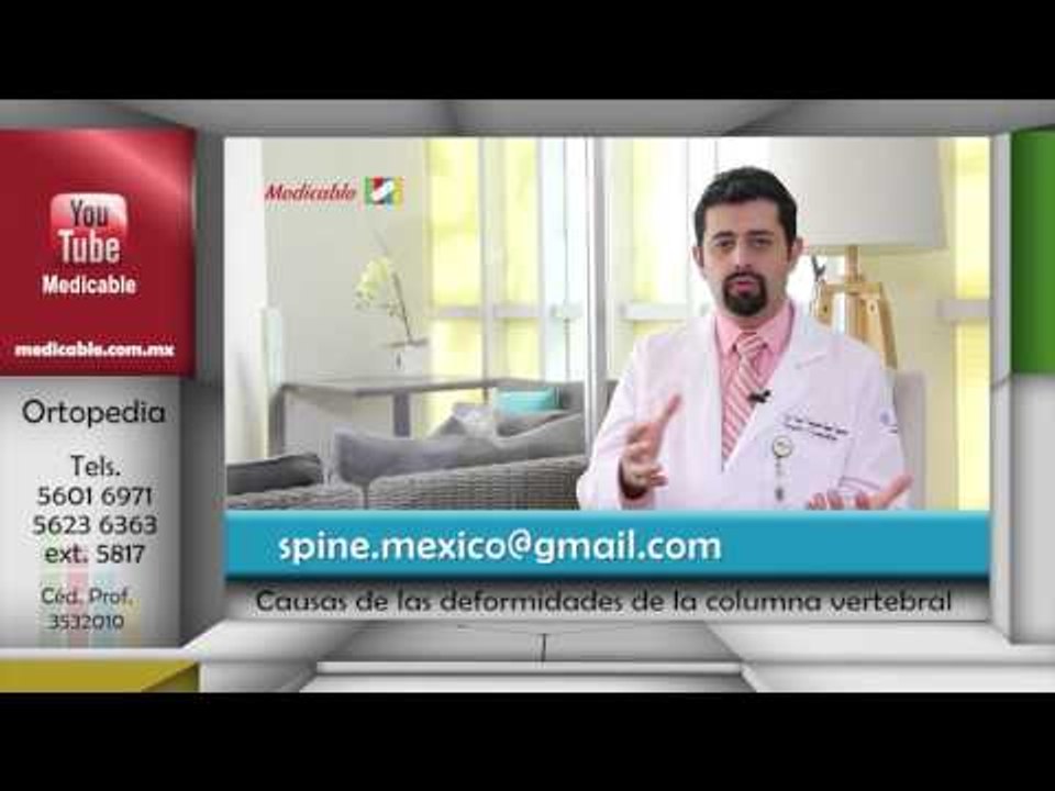 ¿Cuáles son las causas de las deformidades de la columna vertebral?