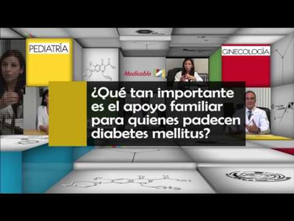 009 QUE TAN IMPORTANTE ES EL APOYO FAMILIAR PARA QUIENES PADECEN  LA DIABETES MELLITUS